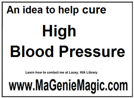 an idea to help cure high blood pressure