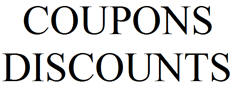 coupons discounts